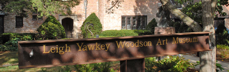 Leigh Yawkey Woodson Art Museum signage