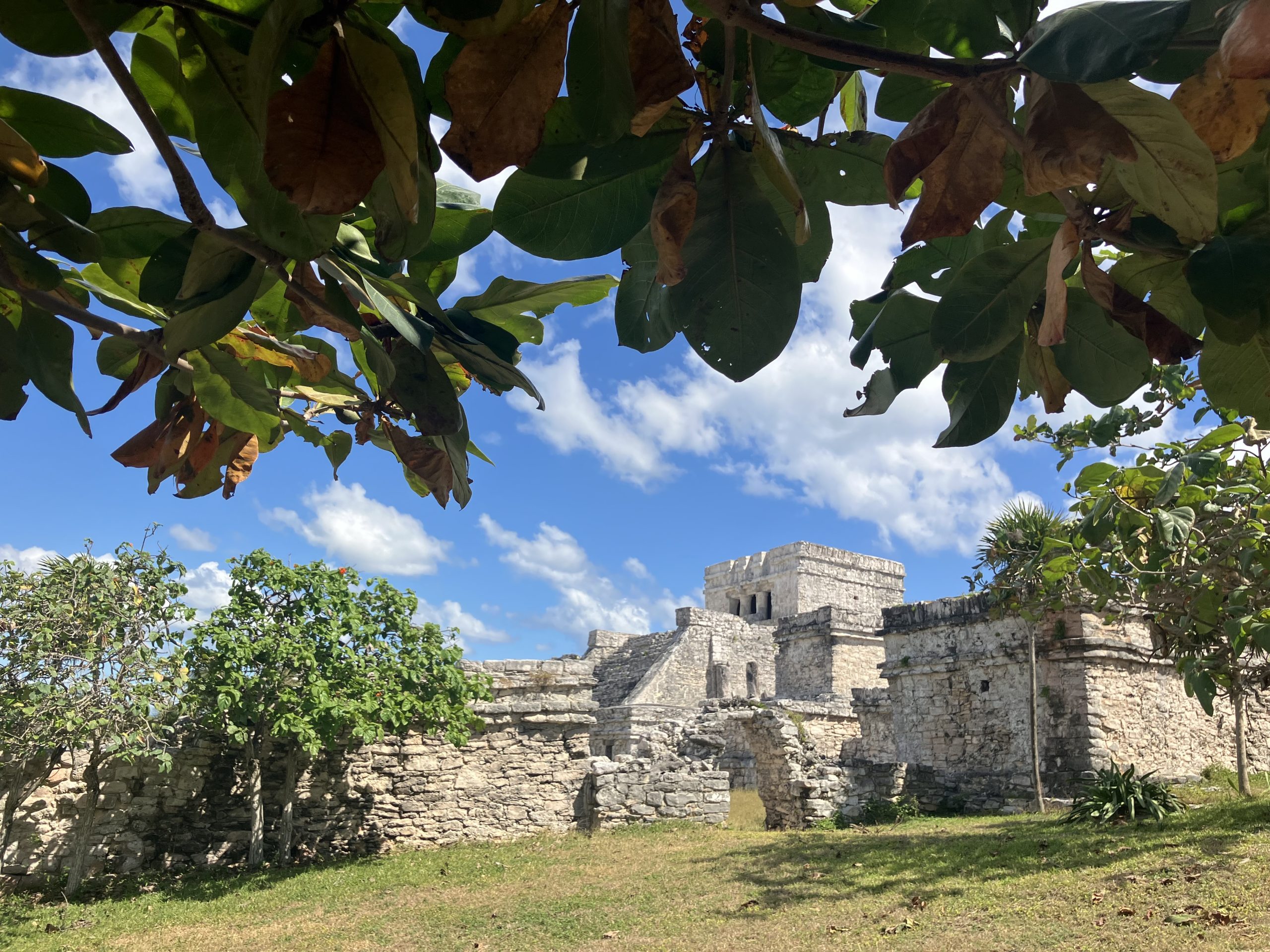 The largest temple in Tulum, El Castillo