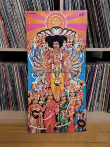 A couple of my favorite album covers from our collection, The Jimi Hendrix Experience, Axis: Bold As Love.