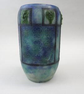 G. Argy Rousseau, Vase, 1922, glass, Museum purchase with funds provided by John and Alice Woodson Forester