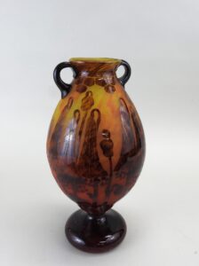 Charles Schneider, Cameo Vase ca. 1922–26, glass, Museum purchase with funds provided by John and Alice Woodson Forester